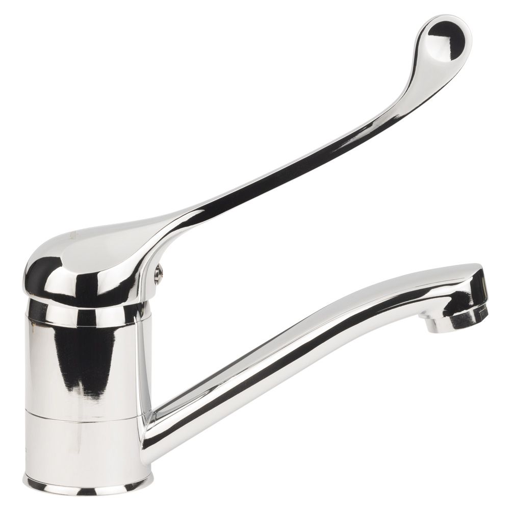 Змішувач s12 Ø40 медичний вилив прямий 150мм на шпильці AQUATICA (9712150)