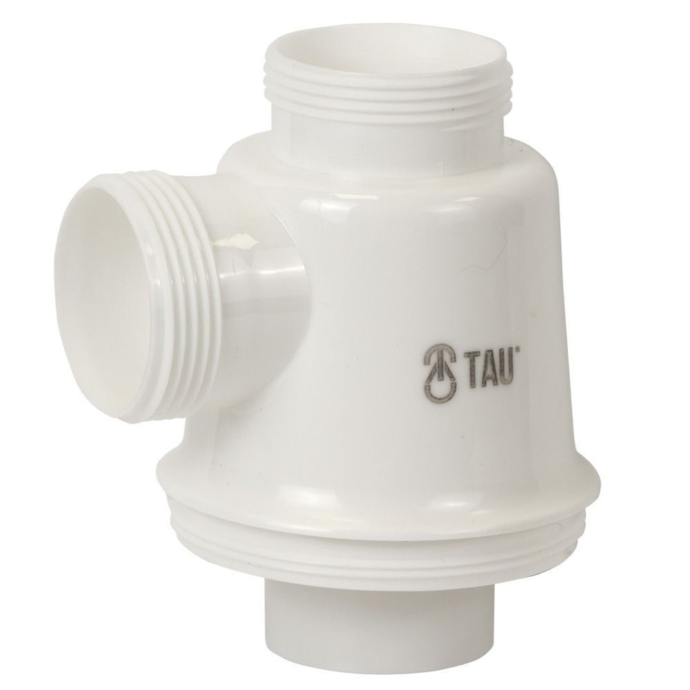 Сифон для кухонної мийки з нержавіючим випуском 1½" і гнучким відведенням Ø40/50мм TAU (9842730)