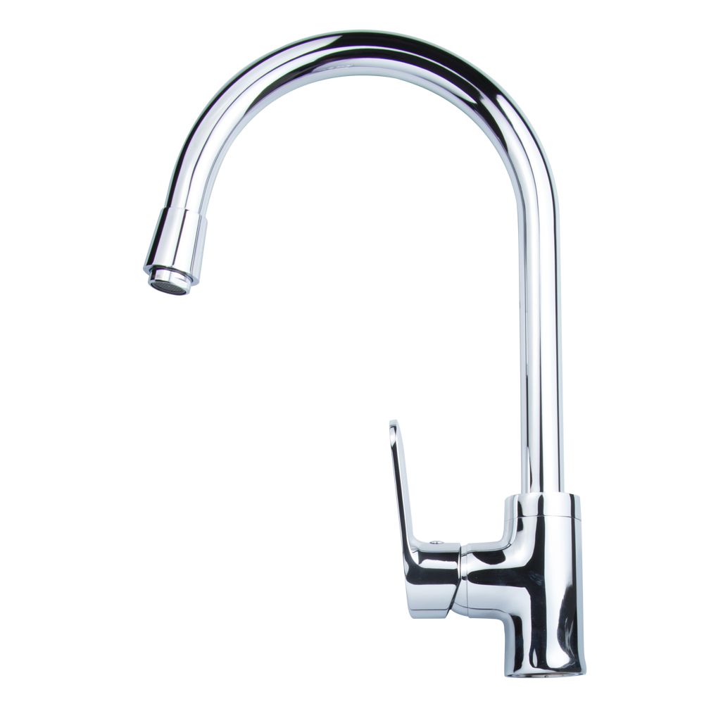 Змішувач MARMORE Ø35 для кухні J-излив на гайці CORSO DB-4B138C (9623100)