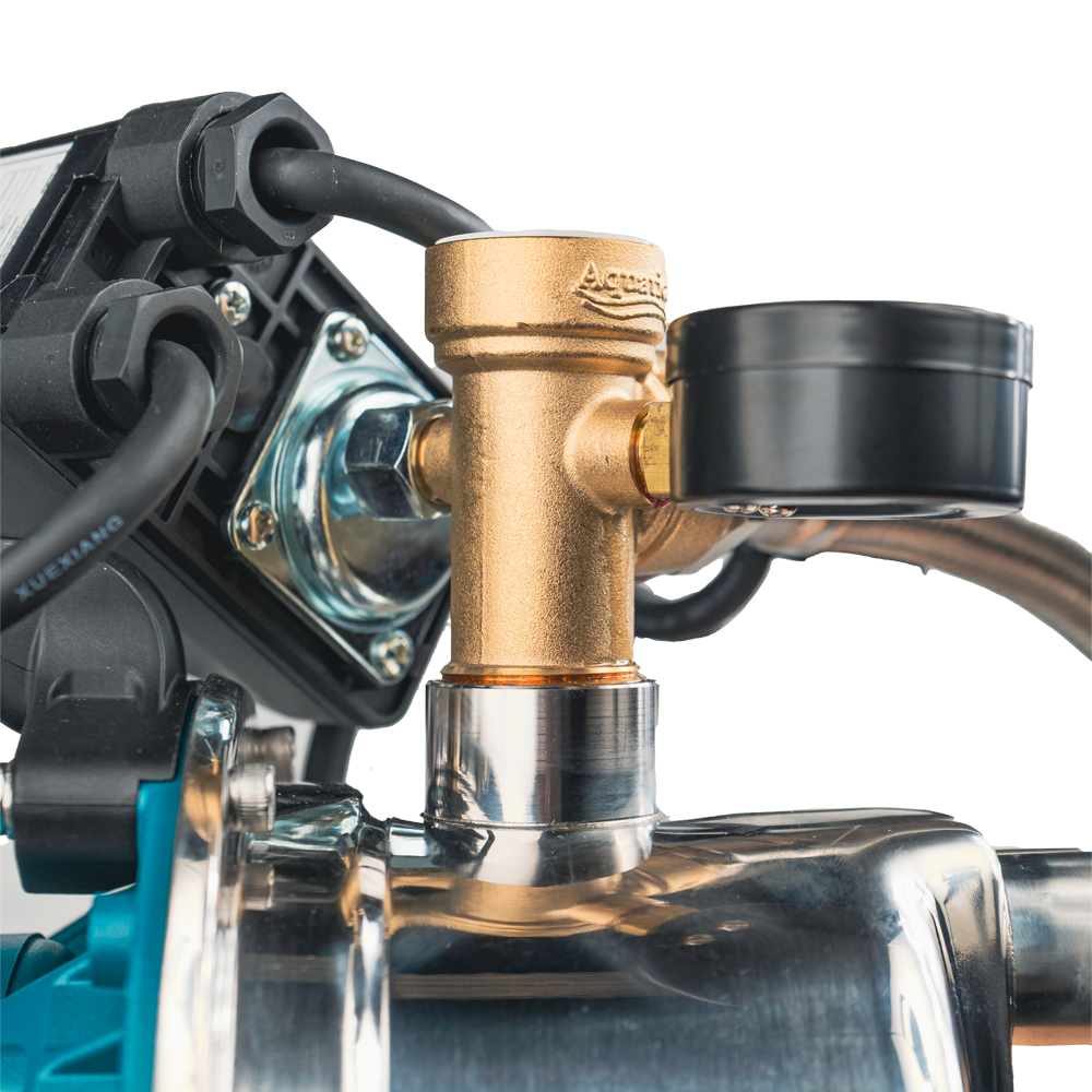 Станція 1.0кВт Hmax 44м Qmax 73л/хв нерж (самовсмоктувальний насос нерж) 50л Україна LEO (775313/50)