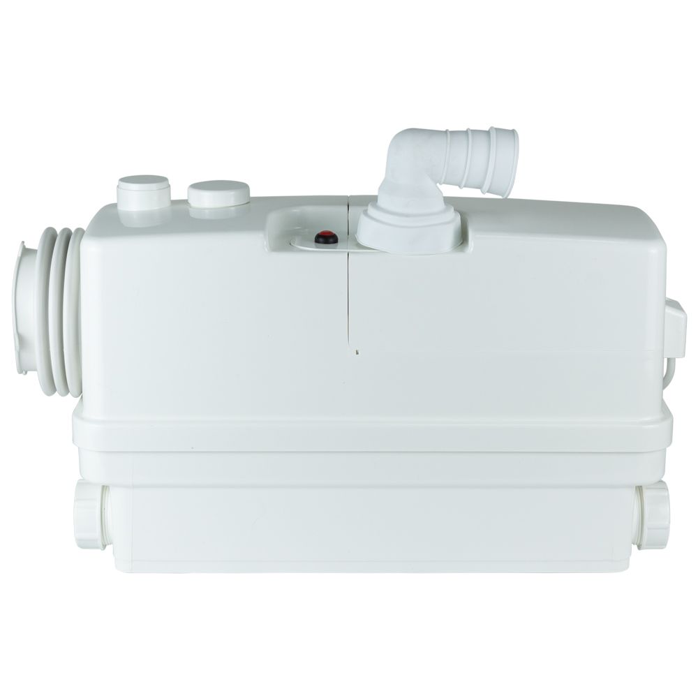 Станция канализационная 0.6кВт Hmax 8.5м Qmax 110л/мин 3 входа + боковой вход 90мм LEO 3.0 WC601В (7769