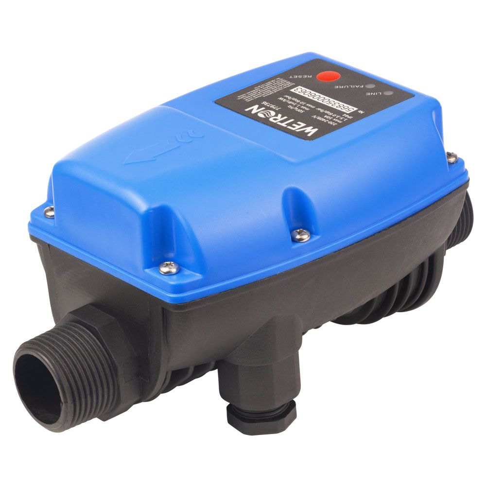 Контроллер давления электронный 1.1кВт Ø1" рег давл вкл 1.0-3.0 бар WETRON (779736)