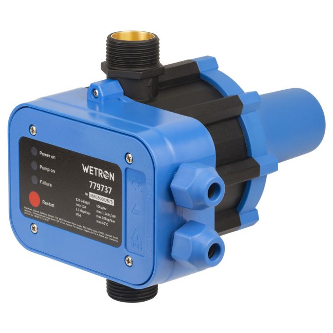 Контроллер давления электронный 1.1кВт Ø1" WETRON DSK-1.1 (779737)