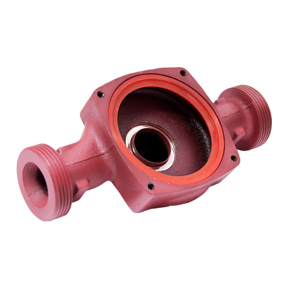 Насос циркуляційний 100Вт Hmax 6м Qmax 50л/хв Ø1½" 180мм бордо+гайки Ø1" WETRON LР525–6/180В (774232