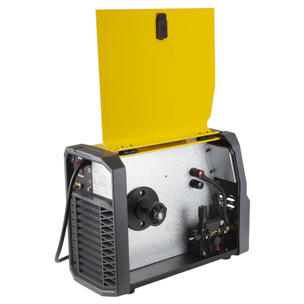 Апарат зварювальний інверторний напівавтомат МIG/MMA-180А електрод 5мм дріт 0.8-1мм LED SIGMA (53862