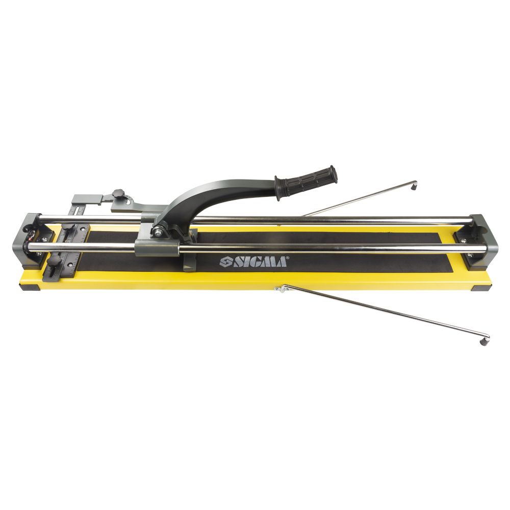 Плиткорез ручной две направляющие на подшипниках 800мм (лазер, боковые упоры) SIGMA (8223631)
