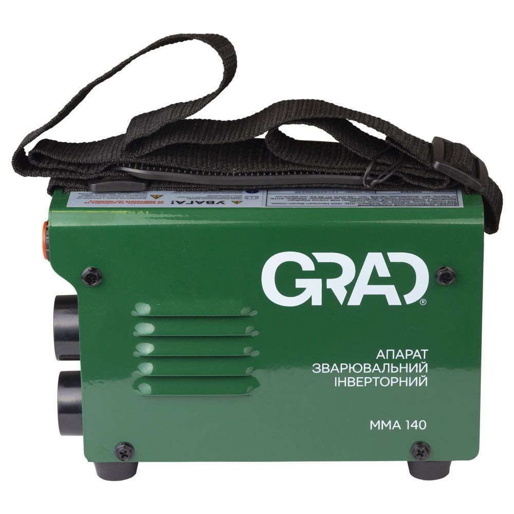 Апарат зварювальний інверторний ММА-140А електрод 4мм GRAD (5387915)