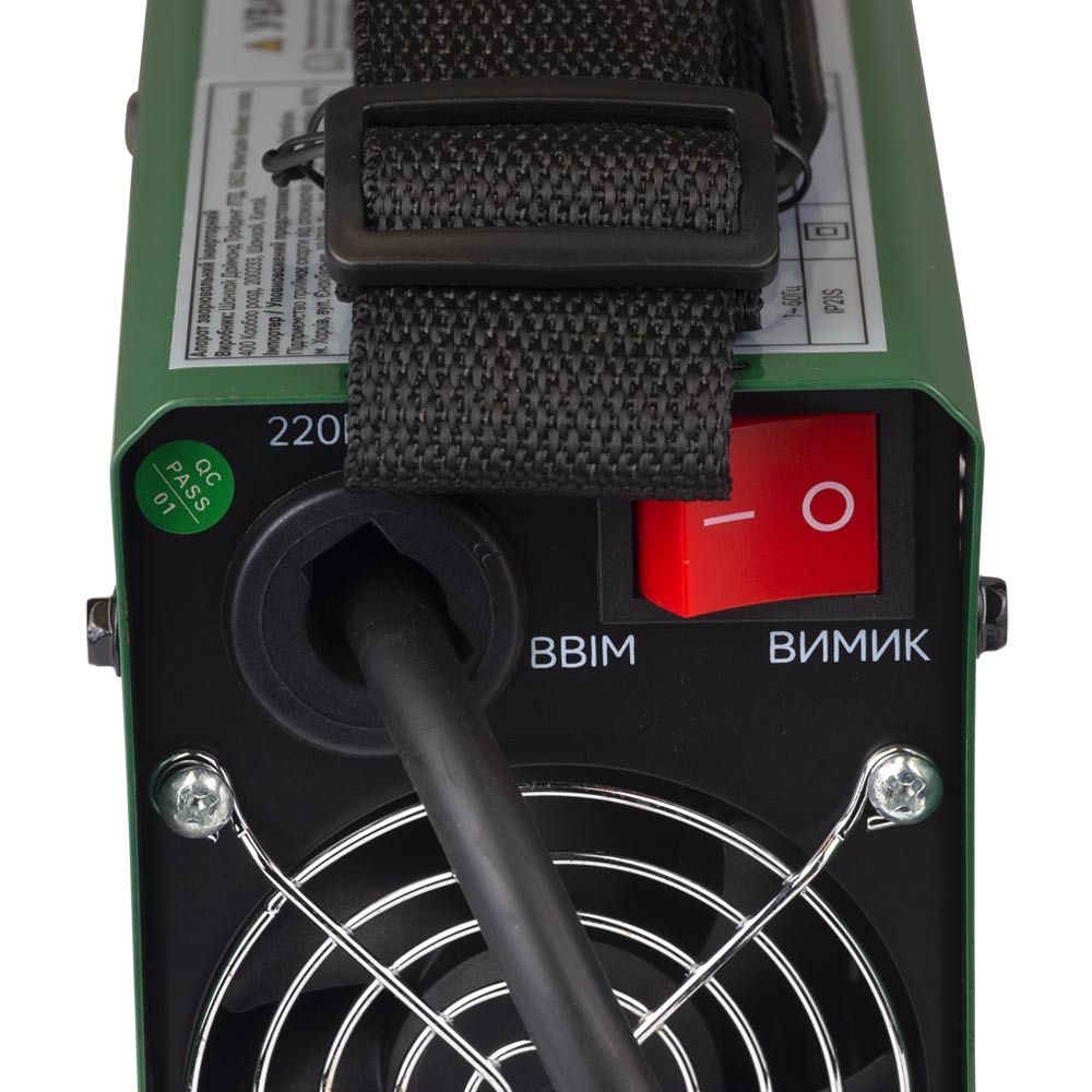 Апарат зварювальний інверторний ММА-140А електрод 4мм GRAD (5387915)