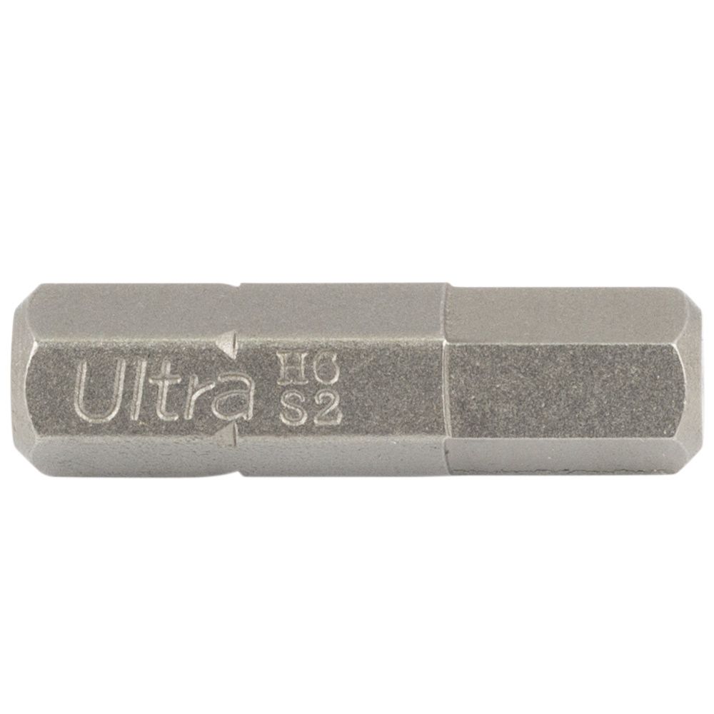 Біти HEX 6×25мм ¼" 10шт S2 (блістер) ULTRA (4015012)