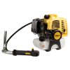 Тример бензиновий 3.6кВт 52см³ жорсткий посилений вал 28мм U-ручка (котушка, 2 ножі, ремінь) (з 2х ч