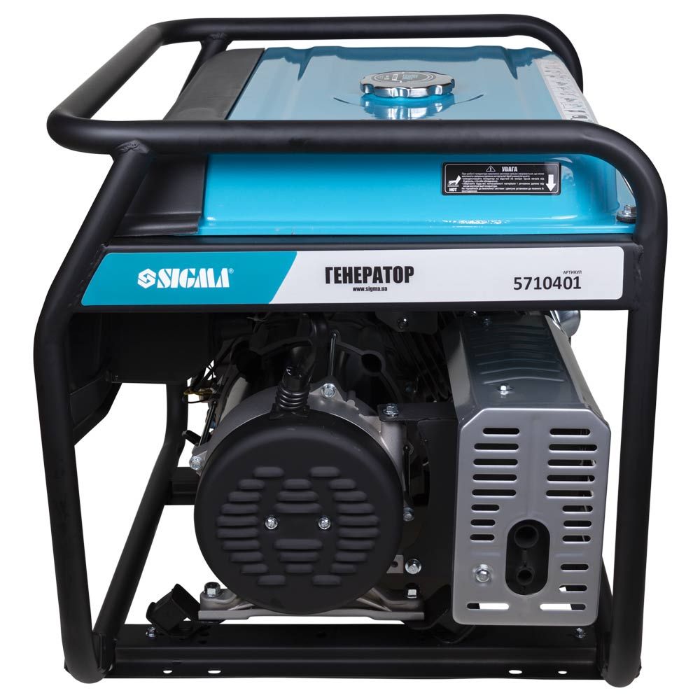 Генератор бензиновый 220В 2.8/3.0кВт 4-х тактный ручной запуск SIGMA (5710401)