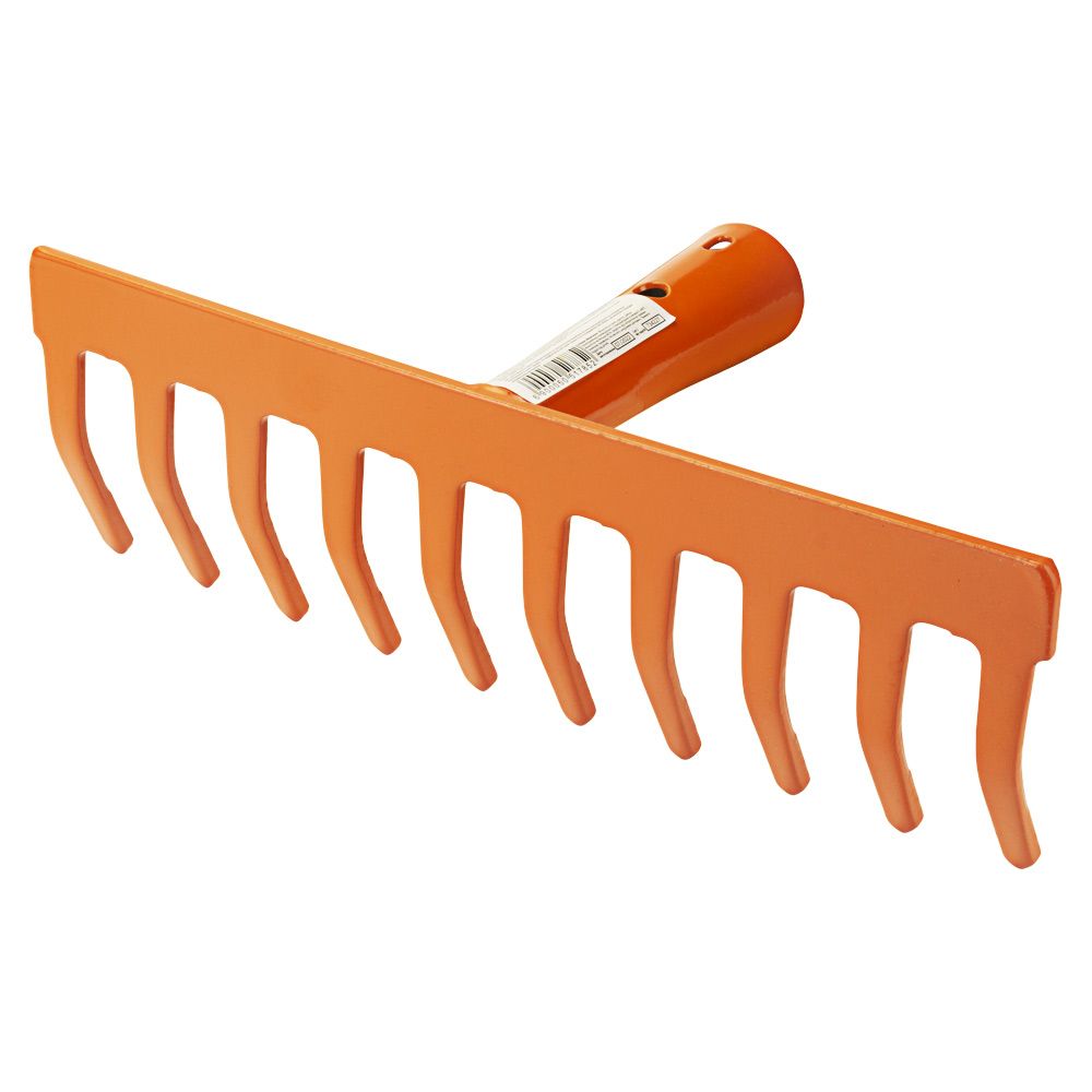 Граблі садові прямі 10 зубців 240×83мм зварне кріплення GRAD (5051785)