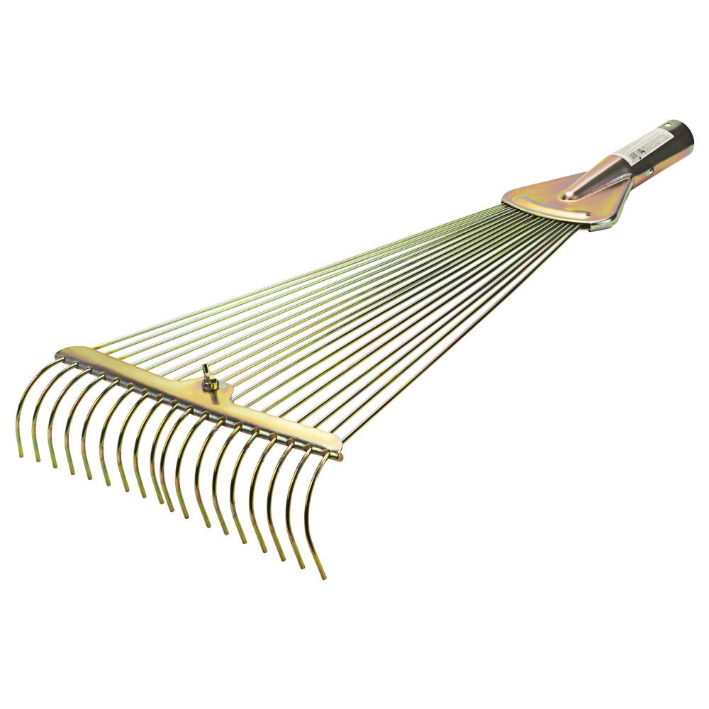 Граблі віялові розсувні 18 дротяних зубців 520×250мм GRAD (5052075)