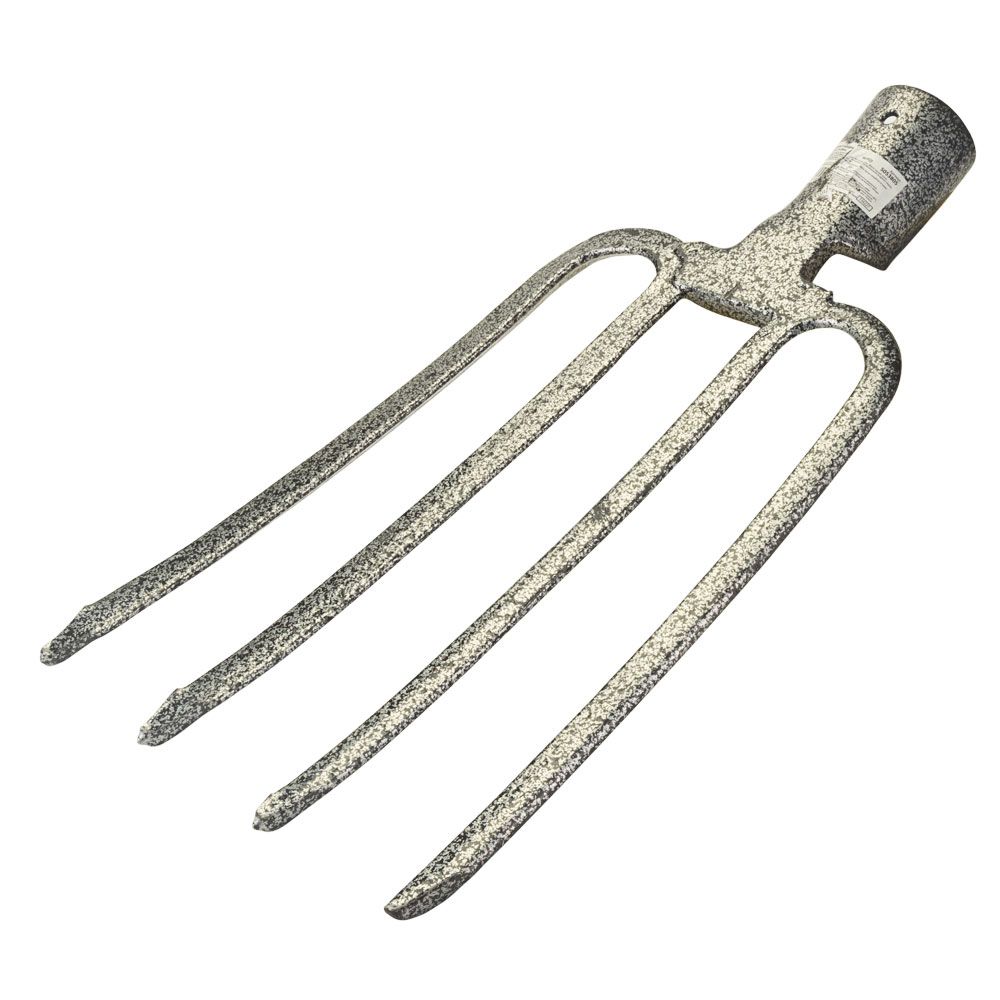 Вила садово-городні 4 плоскі зуби 170×280мм GRAD (5053805)