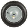 Колесо пневматичне 14" (3.50-8) 360×85мм вісь Ø16мм довжина 90мм для садово-будівельної тачки FLORA