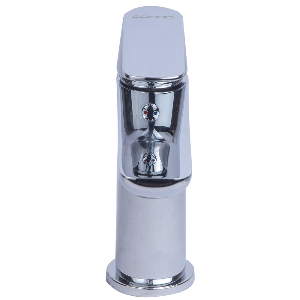 Змішувач LUGANO Ø26 для раковини литий на шпильці CORSO CH-2A147C (9620000)