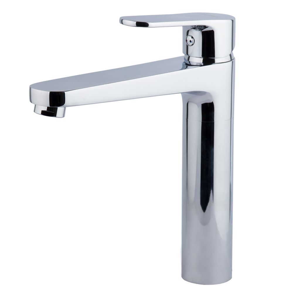 Змішувач MARMORE Ø35 для раковини литий високий на гайці CORSO DB-1A638C (9623010)