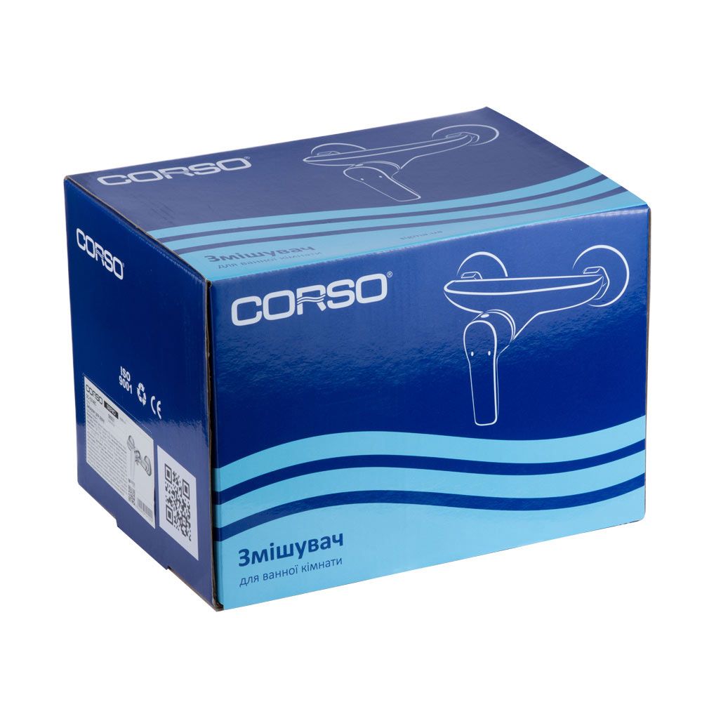 Змішувач SERIO Ø35 для душу CORSO DC-1D146C (9626300)