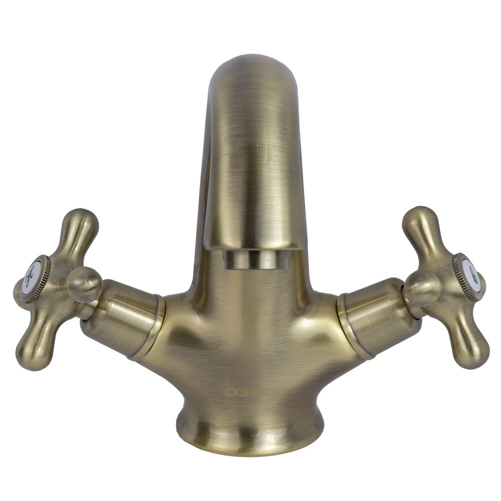 Змішувач BRENTA 1/2" для раковини литий на шпильці CORSO FE-2A152K (9679004)