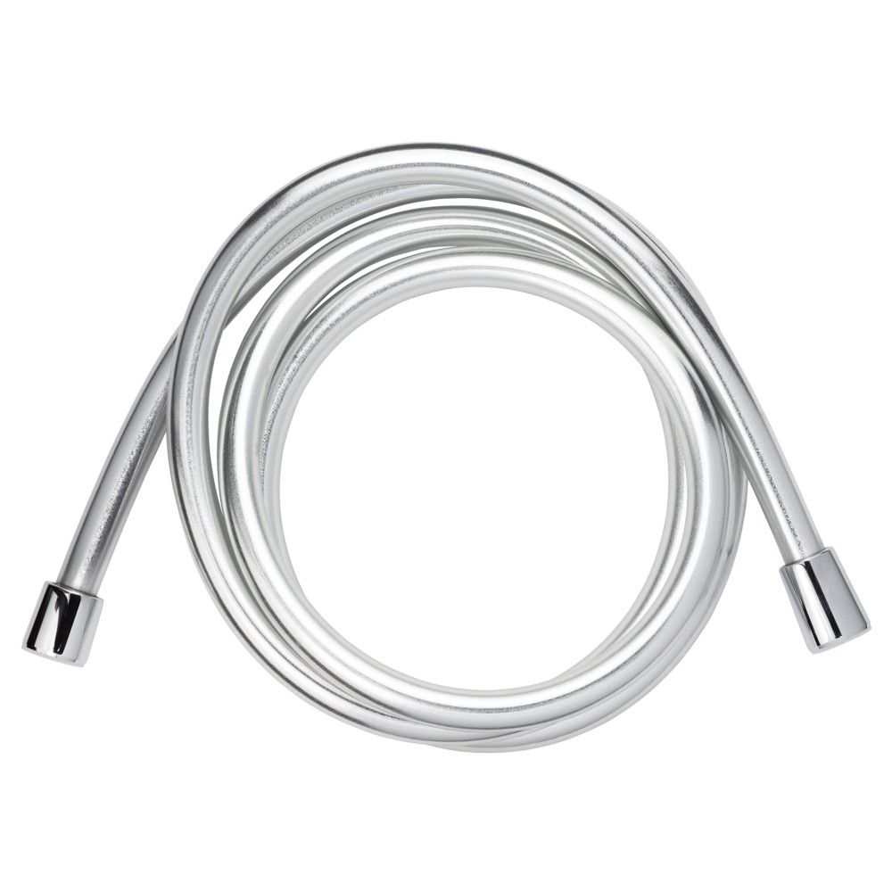 Шланг для душу 1/2" ПВХ 3-х шаровий з підшипником сріблястий 200см CORSO XB-0138 (9691613)