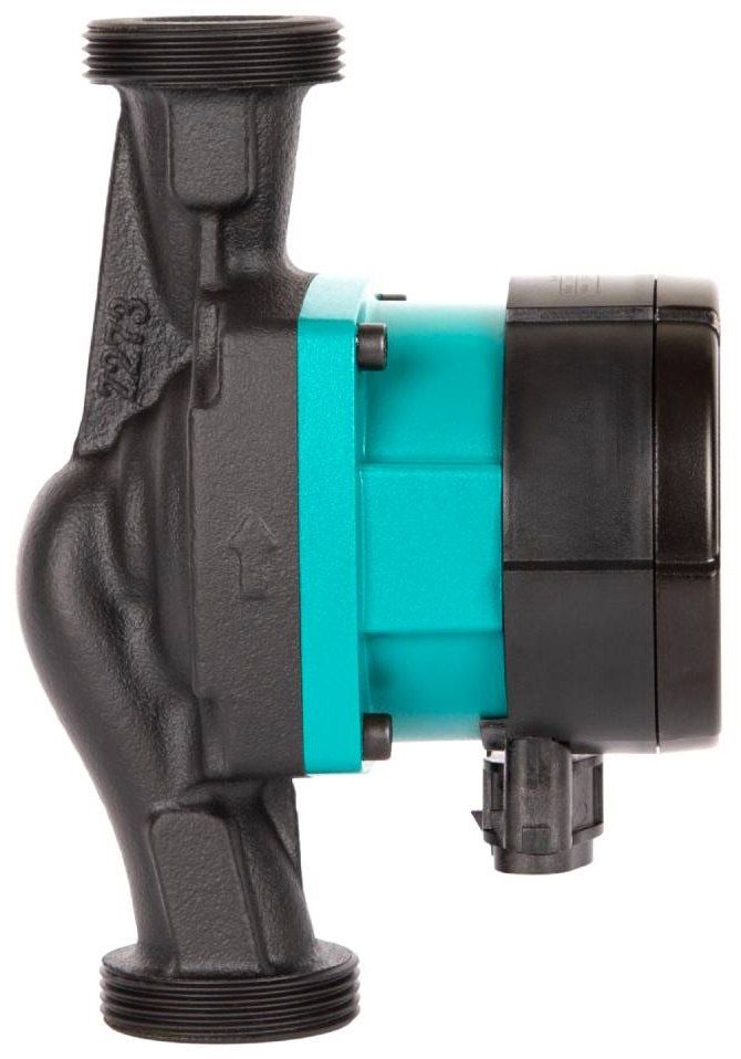 Насос циркуляционный энергосберегающий 5-60Вт Hmax 8м Qmax 63л/мин Ø1½" 180мм + гайки Ø1" AQUATICA GPA