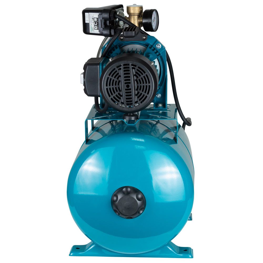 Станция 0.8кВт Hmax 38м Qmax 58л/мин (самовсасывающий насос) 24л LEO EKJ-802IA5/UA (775346/24)