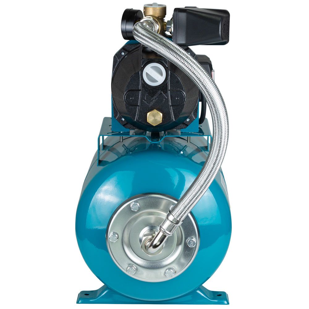 Станция 0.8кВт Hmax 38м Qmax 58л/мин (самовсасывающий насос) 24л LEO EKJ-802IA5/UA (775346/24)