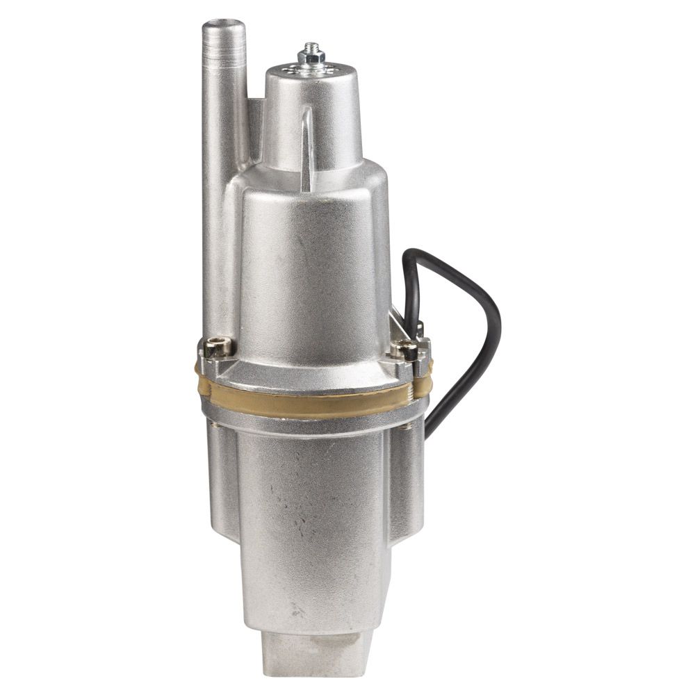 Насос вібраційний 0.25кВт H 75м Q 18л/хв Ø100мм 10м кабелю верхній вхід WETRON WVM60 (778382)