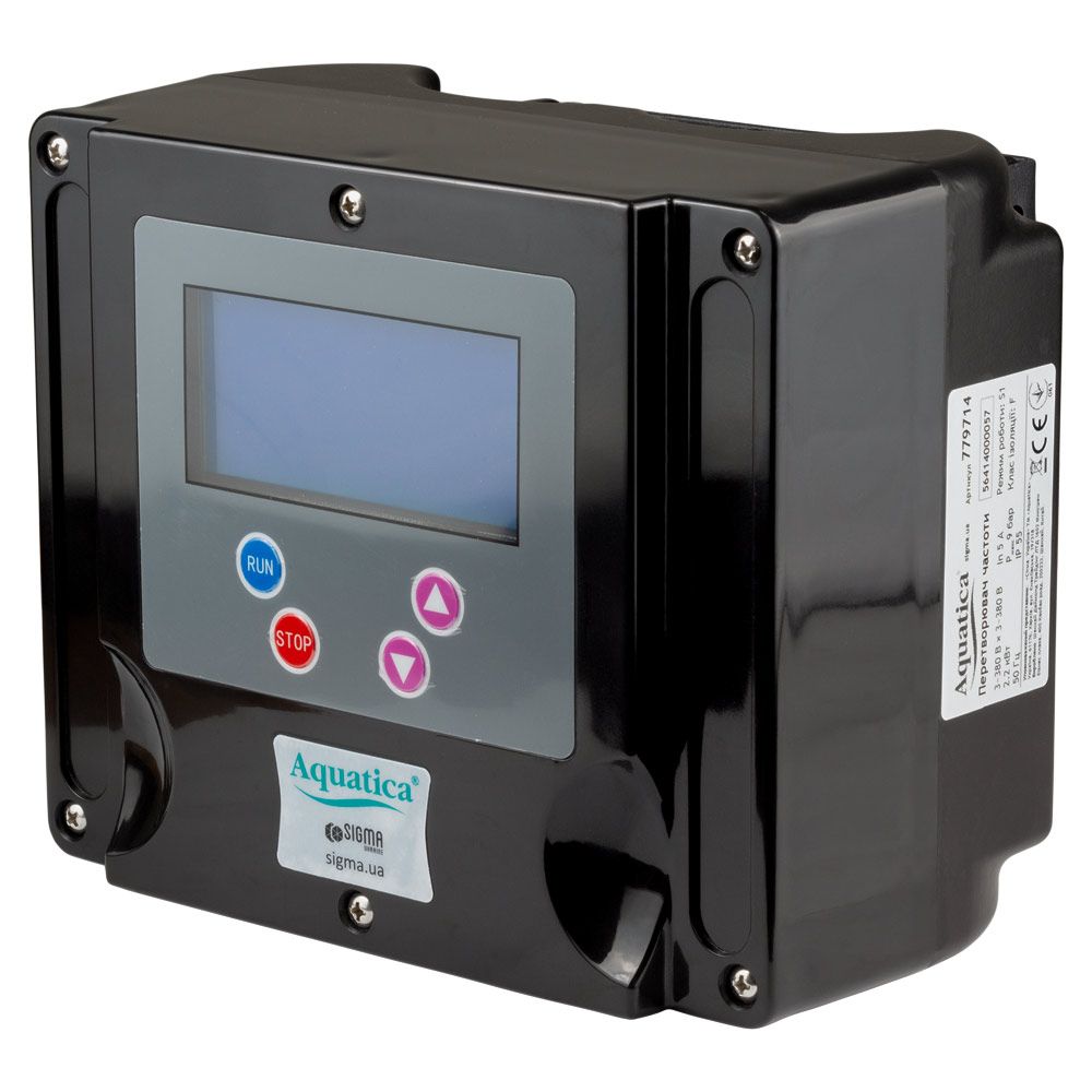 Преобразователь частоты 3~380В × 3~380В до 2.2кВт с датчиком давления AQUATICA (AVF-2.2ТL) (779714)
