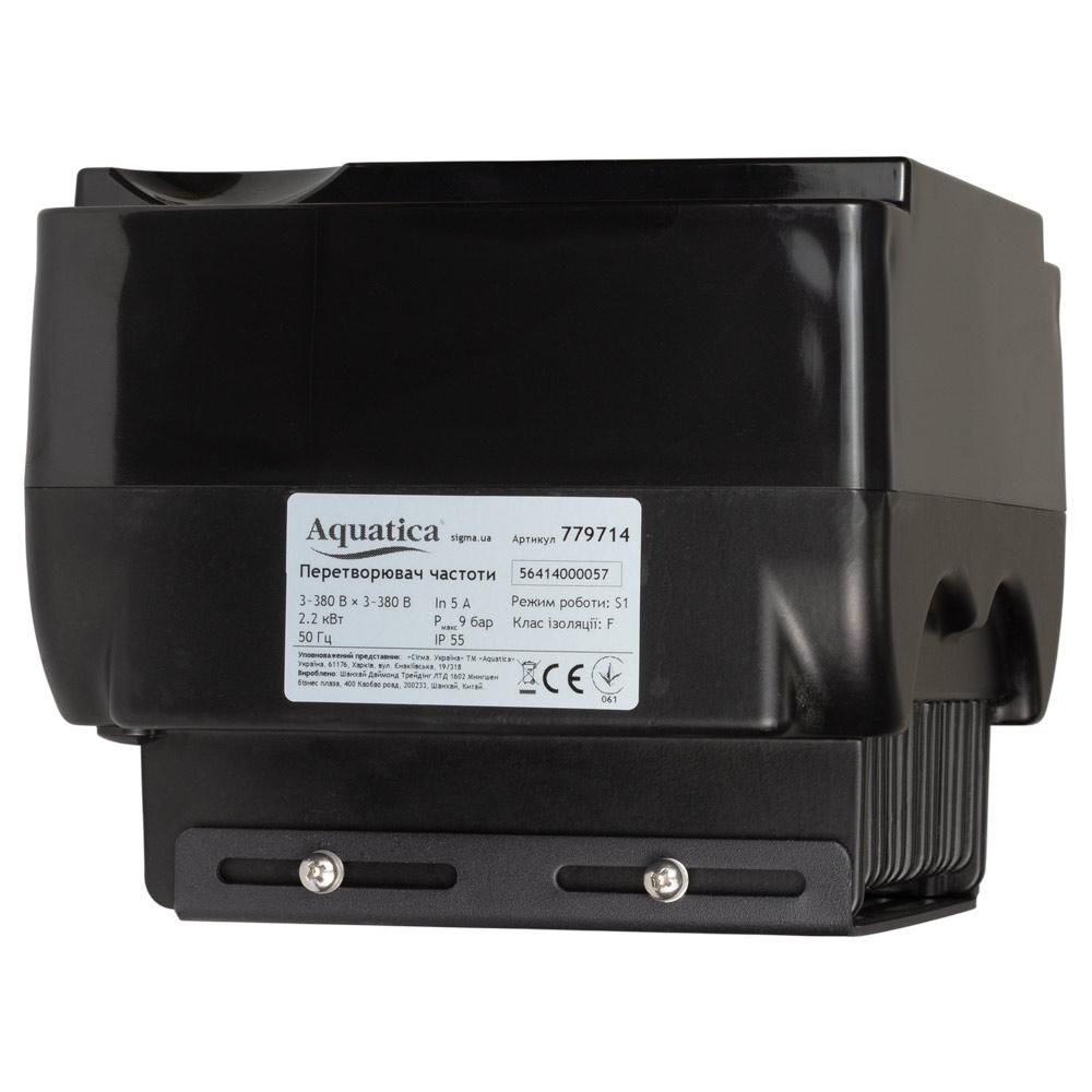 Преобразователь частоты 3~380В × 3~380В до 2.2кВт с датчиком давления AQUATICA (AVF-2.2ТL) (779714)