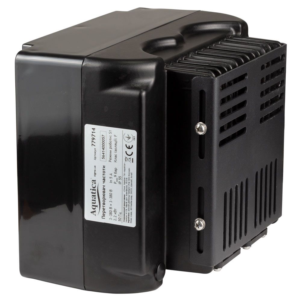 Преобразователь частоты 3~380В × 3~380В до 2.2кВт с датчиком давления AQUATICA (AVF-2.2ТL) (779714)