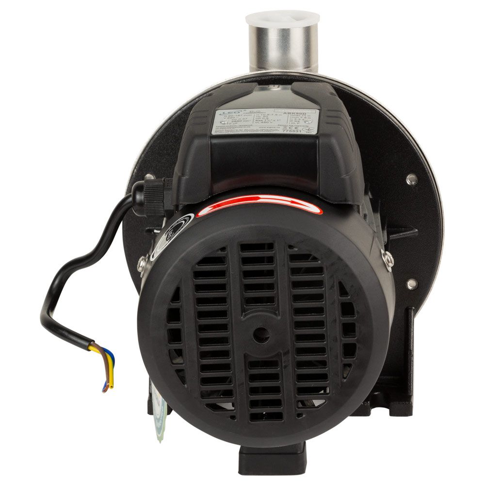 Насос центробежный 0.37кВт Hmax 11м Qmax 167л/мин нерж LEO 3.0 ABK50D (775531)