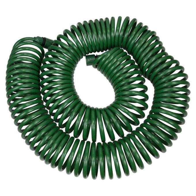 Набор поливочный: шланг спиральный 30м + пистолет-распылитель 7-ми режимный GRAD (5019085)