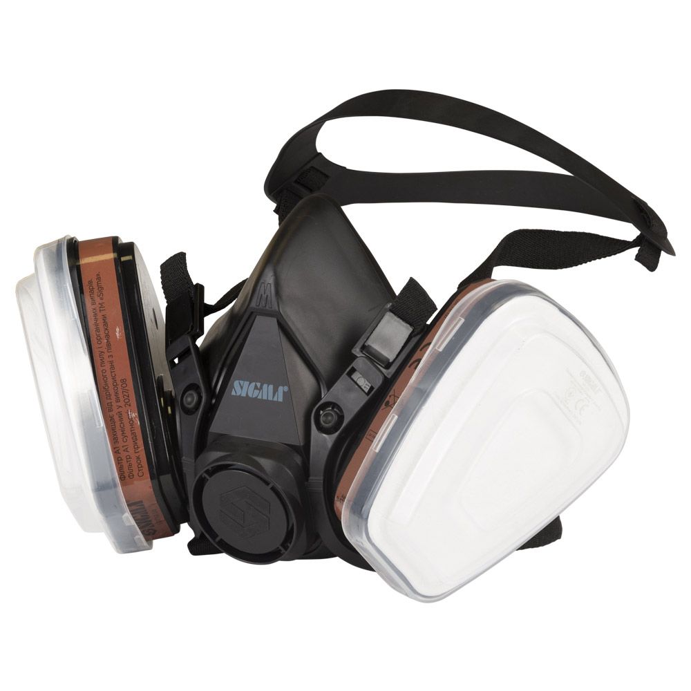Півмаска Defender Eco з фільтрами А1 SIGMA (9417551)