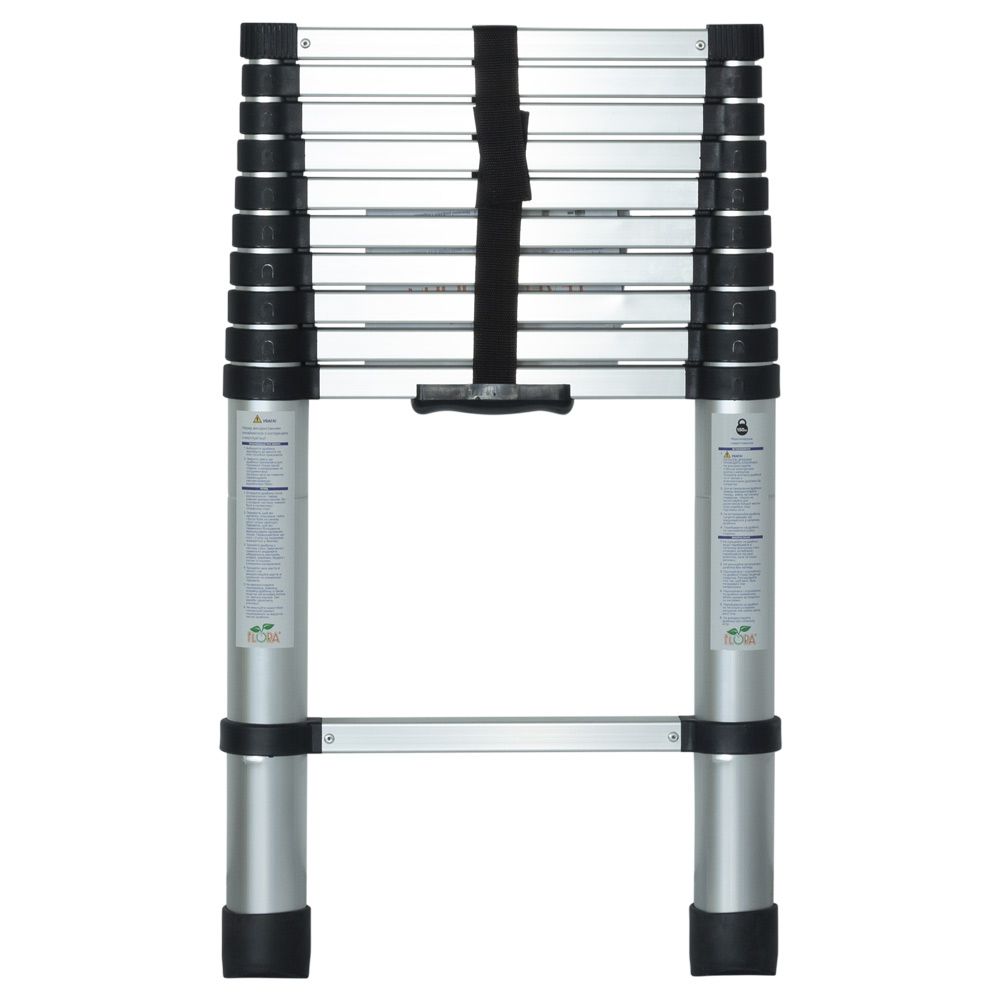 Драбина телескопічна 11 сходинок 3.2м FLORA (5033614)
