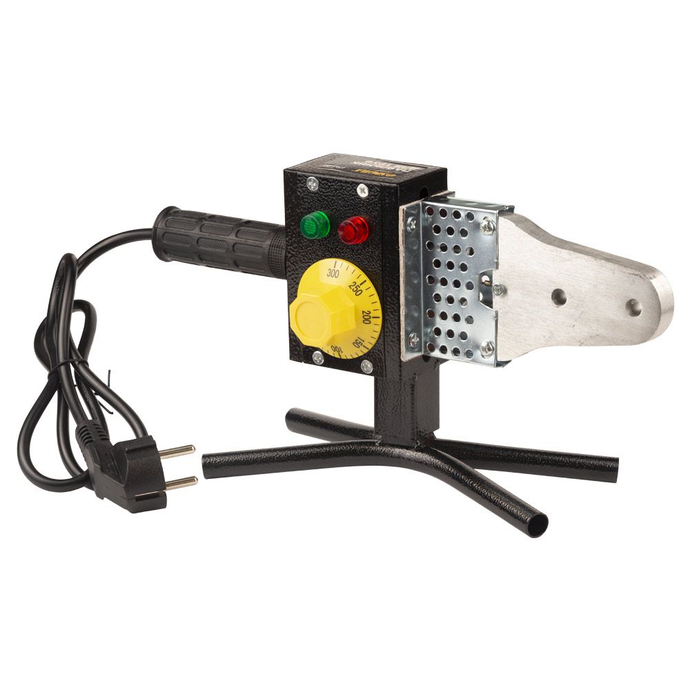 Паяльник для пластикових труб 600Вт 20-32мм металевий кейс SIGMA (2743481)