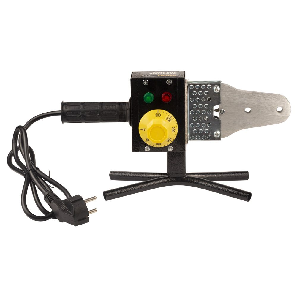 Паяльник для пластикових труб 600Вт 20-32мм металевий кейс SIGMA (2743481)