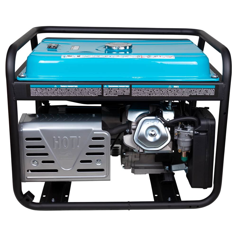 Генератор бензиновый 220В 5.0/5.5кВт 4-х тактный ручной запуск SIGMA (5710461)