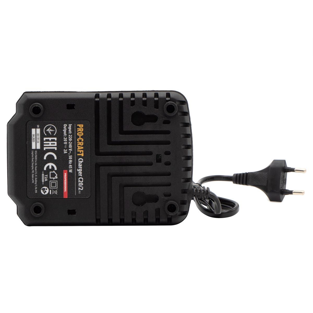 Набор аккумуляторов и зарядных устройств Procraft PBC-set1 (20/2 акб и зп)