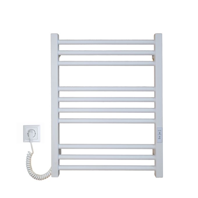 Рушникосушарка електрична Carino ARIANNA з контроллером Білий матовий 590*490