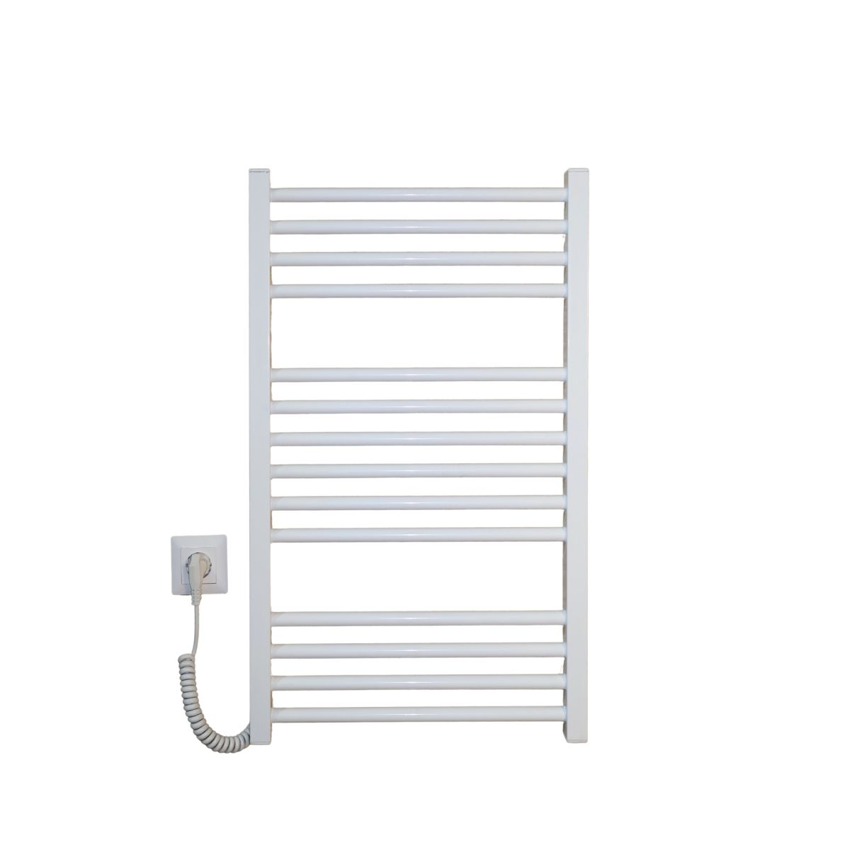 Рушникосушарка електрична Carino ARIANNA з кнопкою Білий глянець 790*490