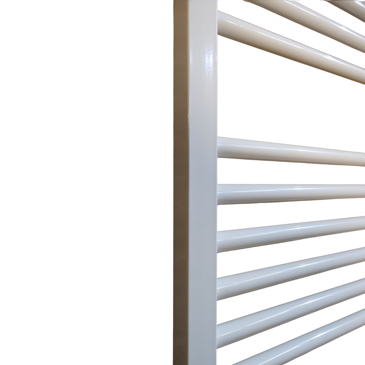 Рушникосушарка електрична Carino ARIANNA з кнопкою Білий глянець 790*490