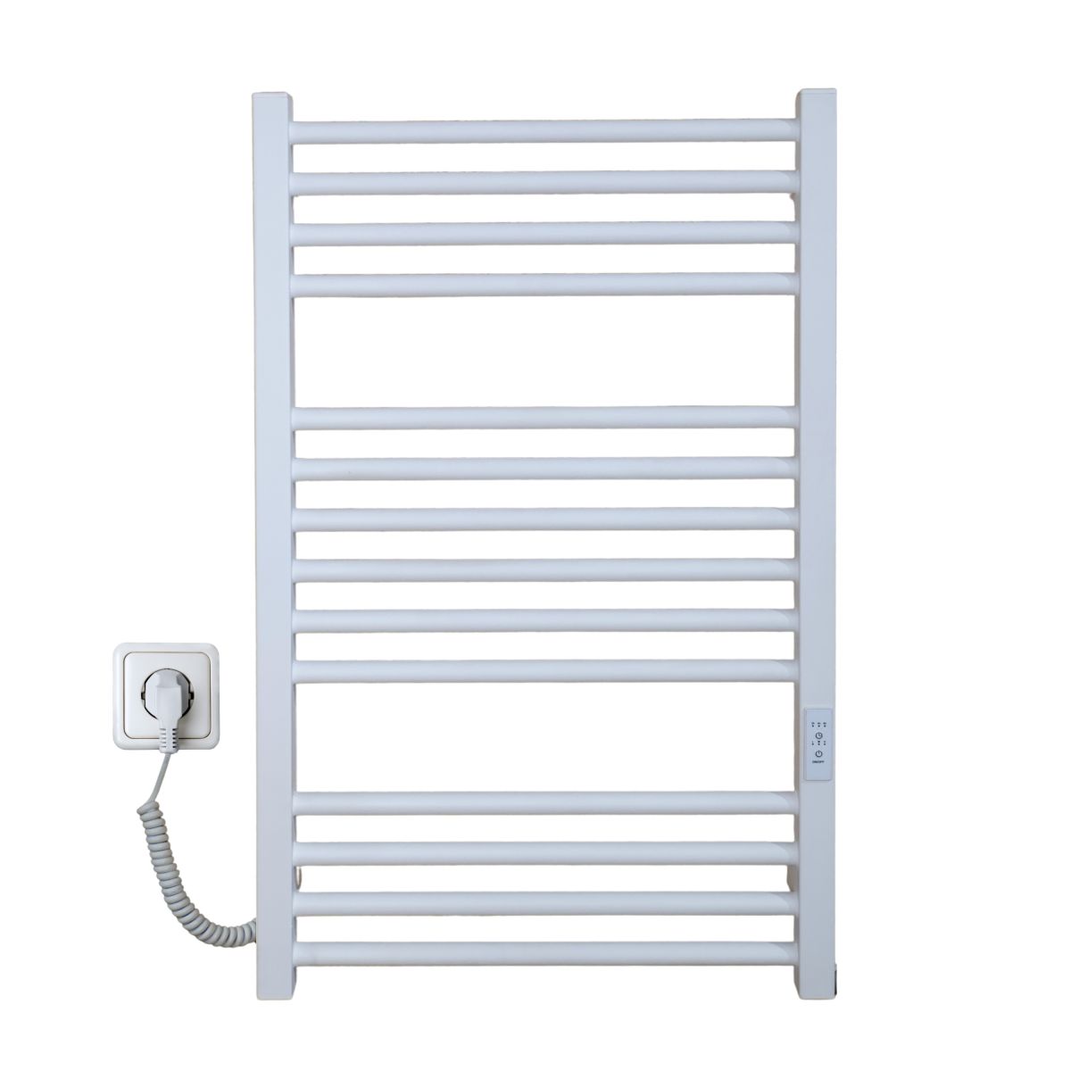 Рушникосушарка електрична Carino ARIANNA з контроллером Білий матовий 790*490