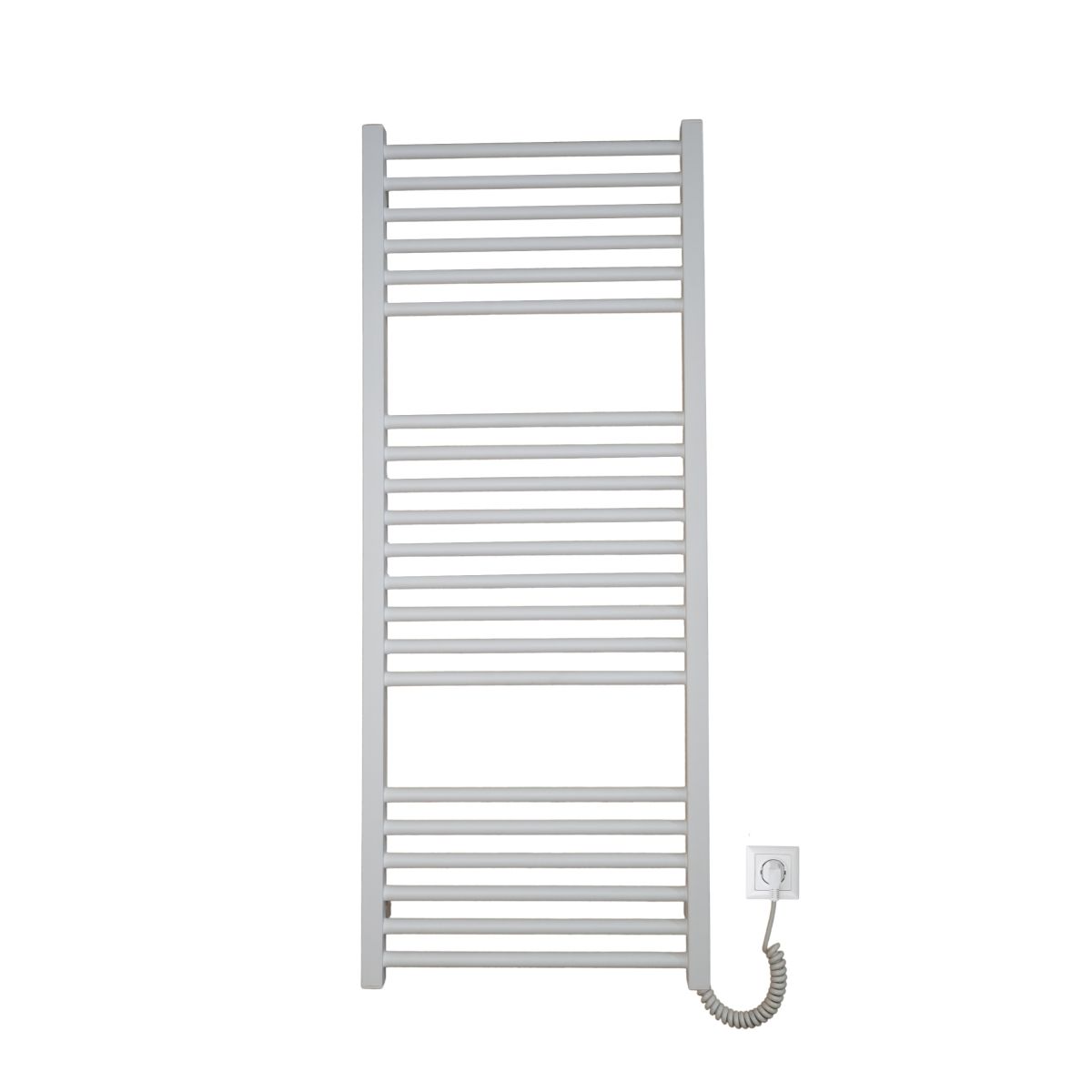 Рушникосушарка електрична Carino ARIANNA з кнопкою Білий матовий 1190*490