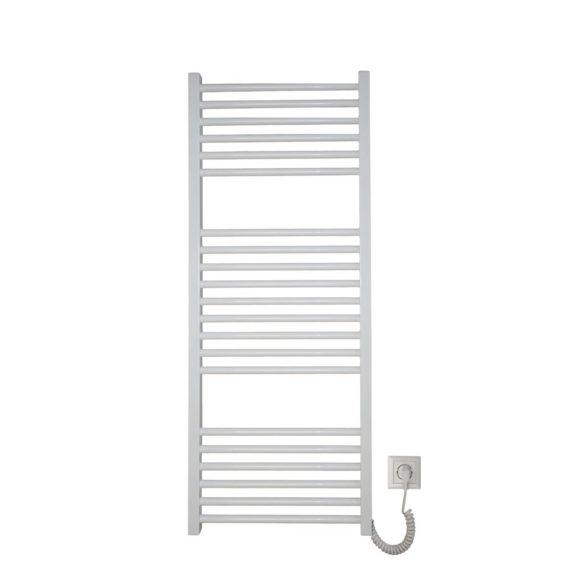 Рушникосушарка електрична Carino ARIANNA з кнопкою Білий глянець 1190*490