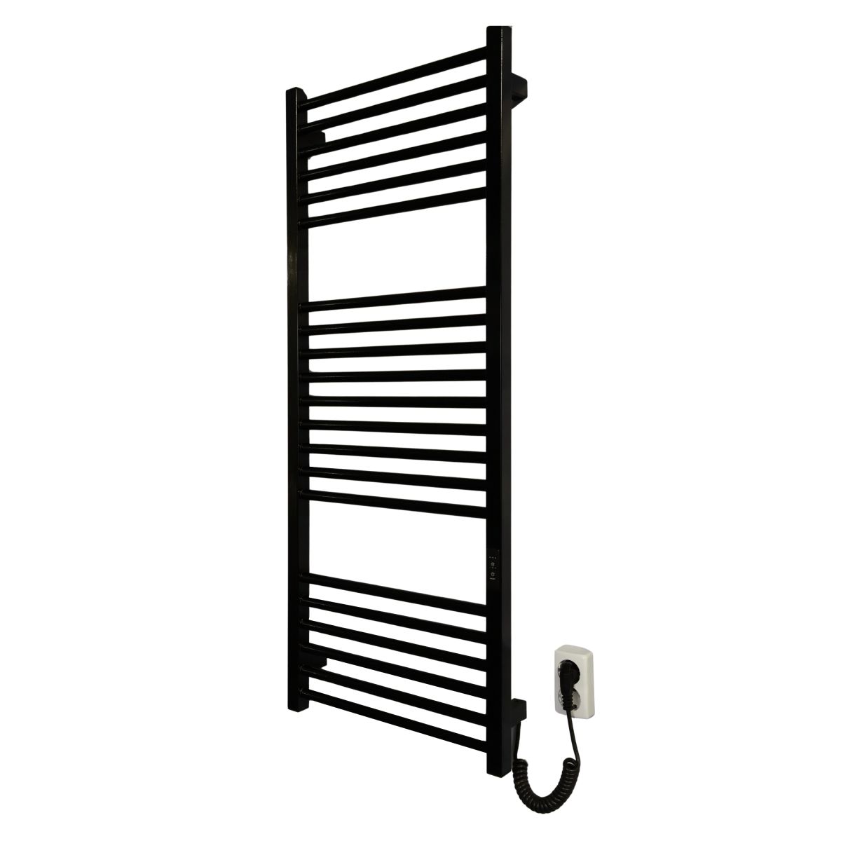 Рушникосушарка електрична Carino ARIANNA з контроллером Чорний глянець 1190*490