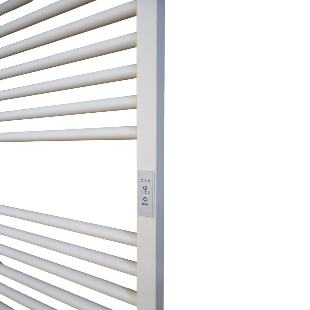 Рушникосушарка електрична Carino ARIANNA з контроллером Білий матовий 1190*490