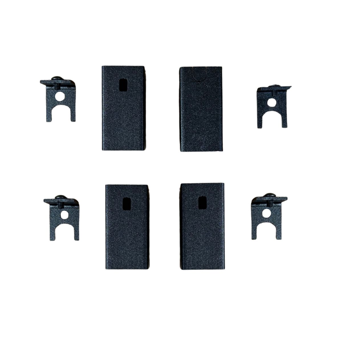 Полотенцесушитель электрический Carino LORENZO с кнопкой Черный глянец 590*490