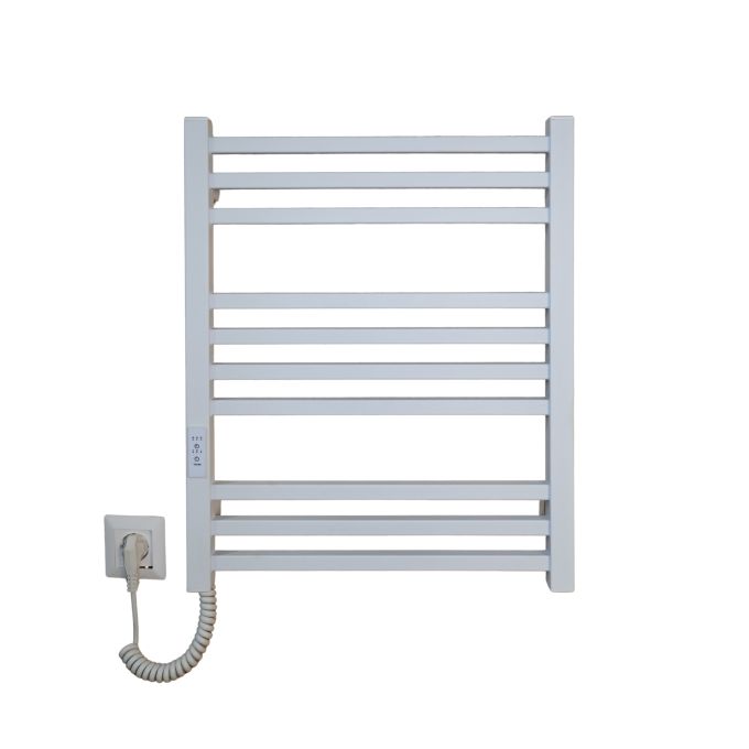 Рушникосушарка електрична Carino LORENZO з контроллером Білий матовий 590*490