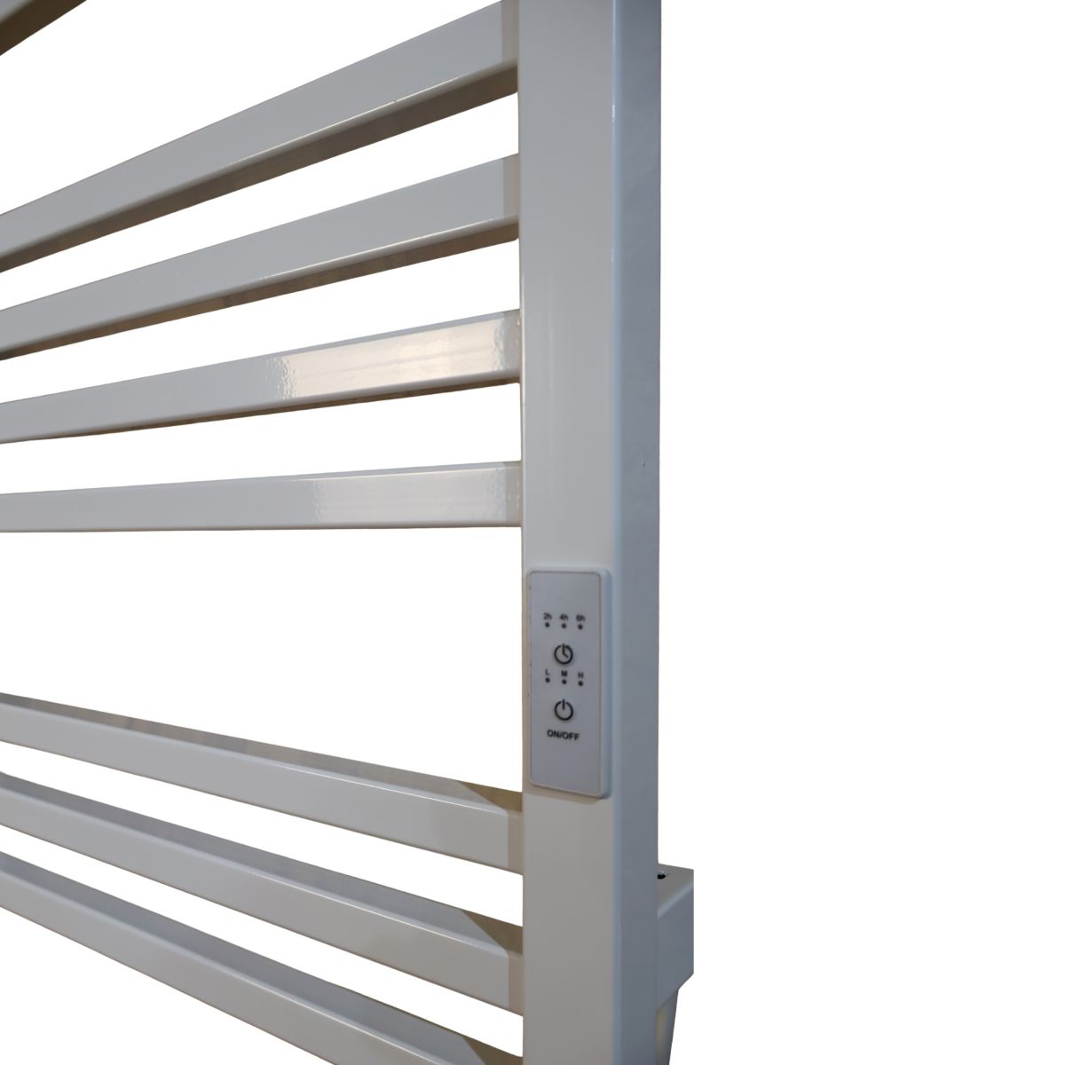 Рушникосушарка електрична Carino LORENZO з контроллером Білий глянець 590*490